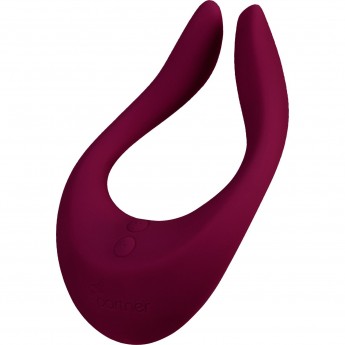 Вибромассажер скобка для пар SATISFYER PARTNER PLUS MULTIFUN 2 ENDLESS JOY лиловый Вибромассажер скобка для пар SATISFYER PARTNER PLUS MULTIFUN 2 ENDLESS JOY лиловый