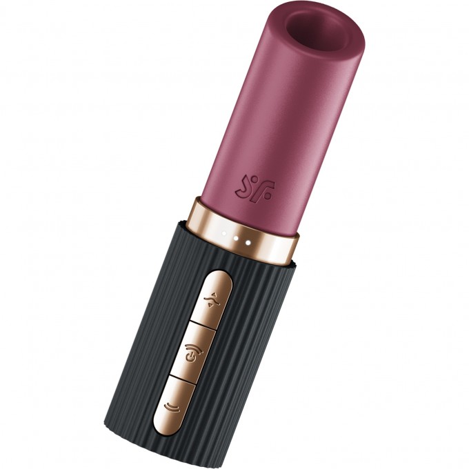 Мини-вибратор с 3D пульсацией SATISFYER DEEP KISS чёрный 4083247