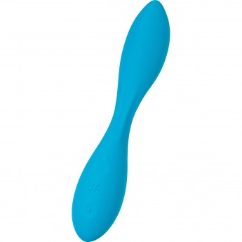 Многофункциональный вибратор для пар SATISFYER G-Spot Flex 1, синий Многофункциональный вибратор для пар SATISFYER G-Spot Flex 1, синий