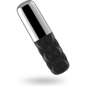 Мощная мини вибропуля SATISFYER MINI SPARKLING DARLING (CHROME) Мощная мини вибропуля SATISFYER MINI SPARKLING DARLING (CHROME)