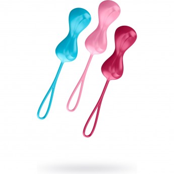 Набор вагинальных шариков SATISFYER BALLS C02 DOUBLE Набор вагинальных шариков SATISFYER BALLS C02 DOUBLE
