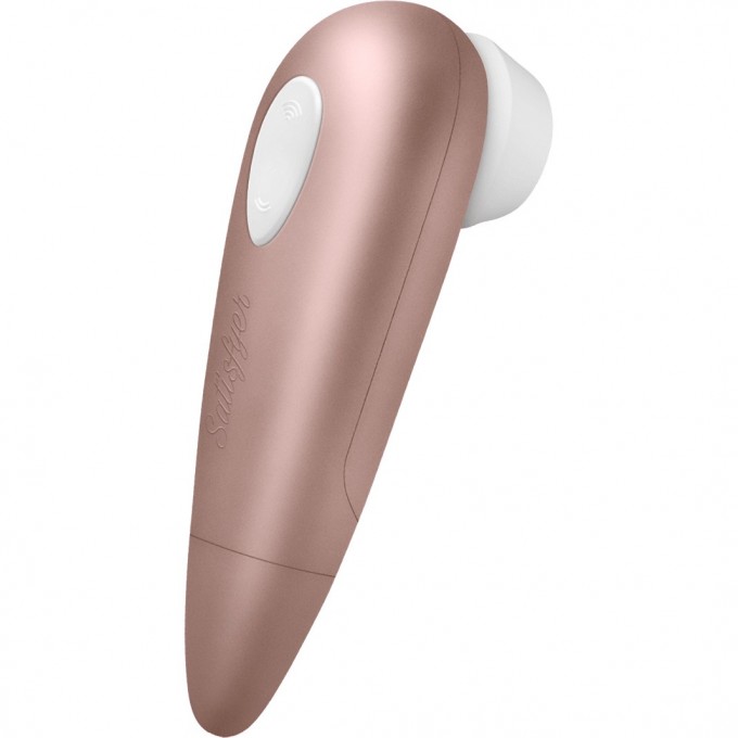 Вакуум-волновой стимулятор клитора SATISFYER NUMBER ONE ABS пластик розовый, 14,5 см 9015061