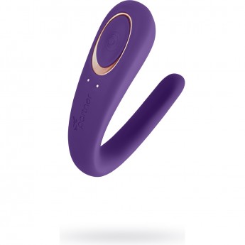 Вибромассажер скобка для пар SATISFYER PARTNER TOY Вибромассажер скобка для пар SATISFYER PARTNER TOY